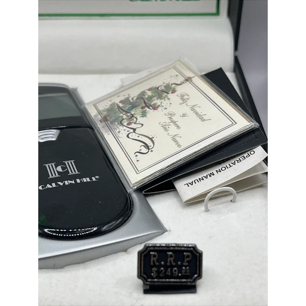 Calvin‎ Hill Christmas Gift Set- Women's Silver Quartz Watch & Calculator